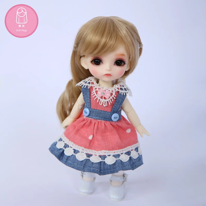 Парик для куклы BJD L8 # бесплатная доставка размер 4 5 6 дюймов 1/8 высокая температура