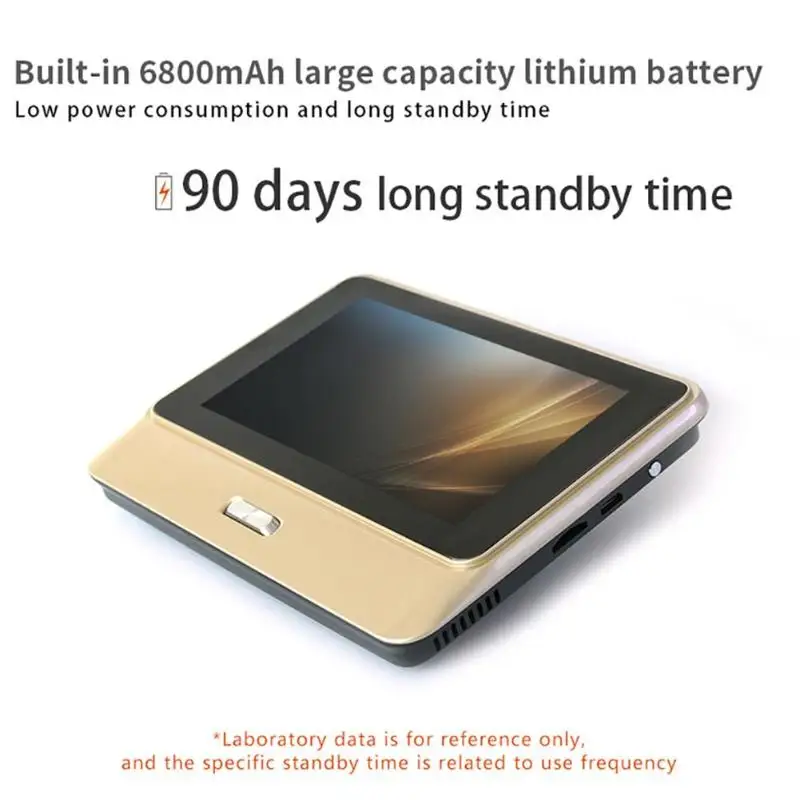 5 дюймов ЖК дисплей Экран емкостный сенсорный Визуальный дверной звонок глазок