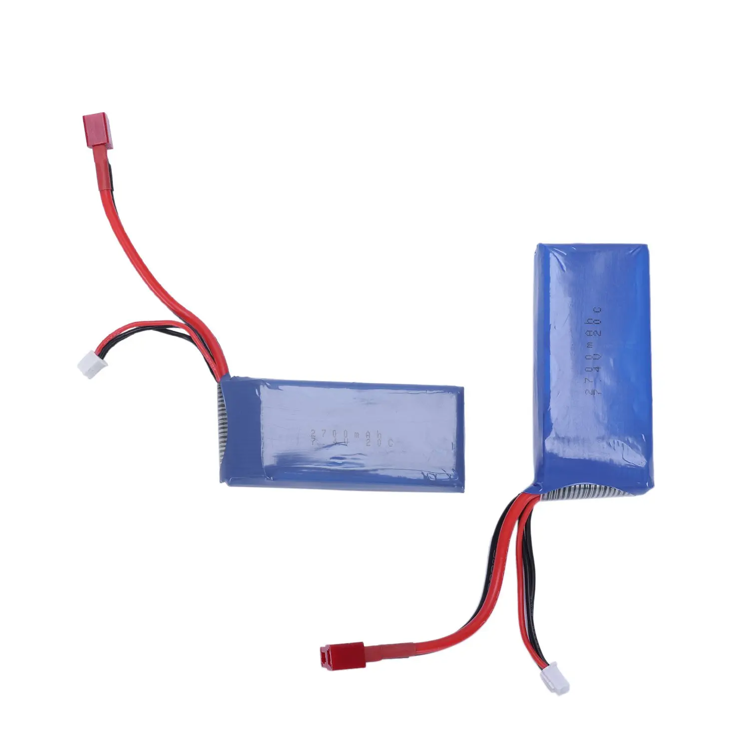 2 шт. 7 4 В 2700 мАч 20C 2S Lipo батарея с Т-образной вилкой для Wltoys 10428-A 10428-B 10428-B2 10428 1/10 Rc