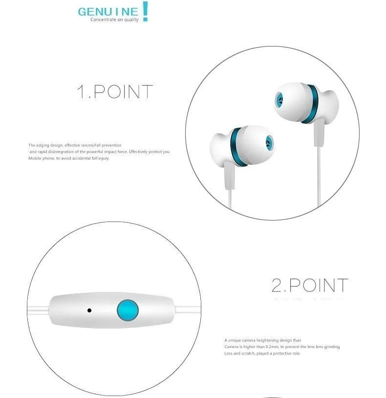 3 5 мм проводной In Ear движения бег наушники вкладыши регулятор громкости с