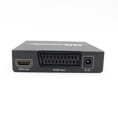10 шт. SCART/HDMI вход в коаксиальный 3 5 мм цифровой аудио разъем Hdmi выход HD видео