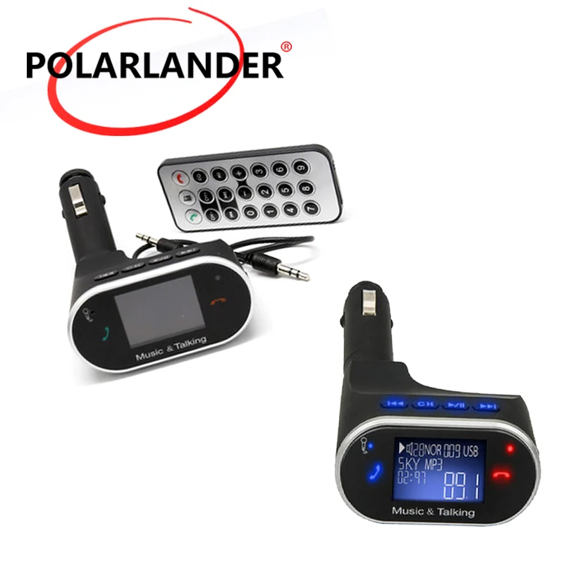 ЖК-экран поддержка телефона A2DP автомобильный комплект Bluetooth USB TF карта