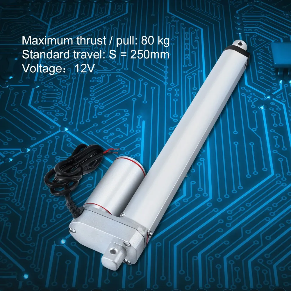 

300mm Stroke Heavy Duty 750N Linear Actuator DC 12V Electric Lift Motor High Quality