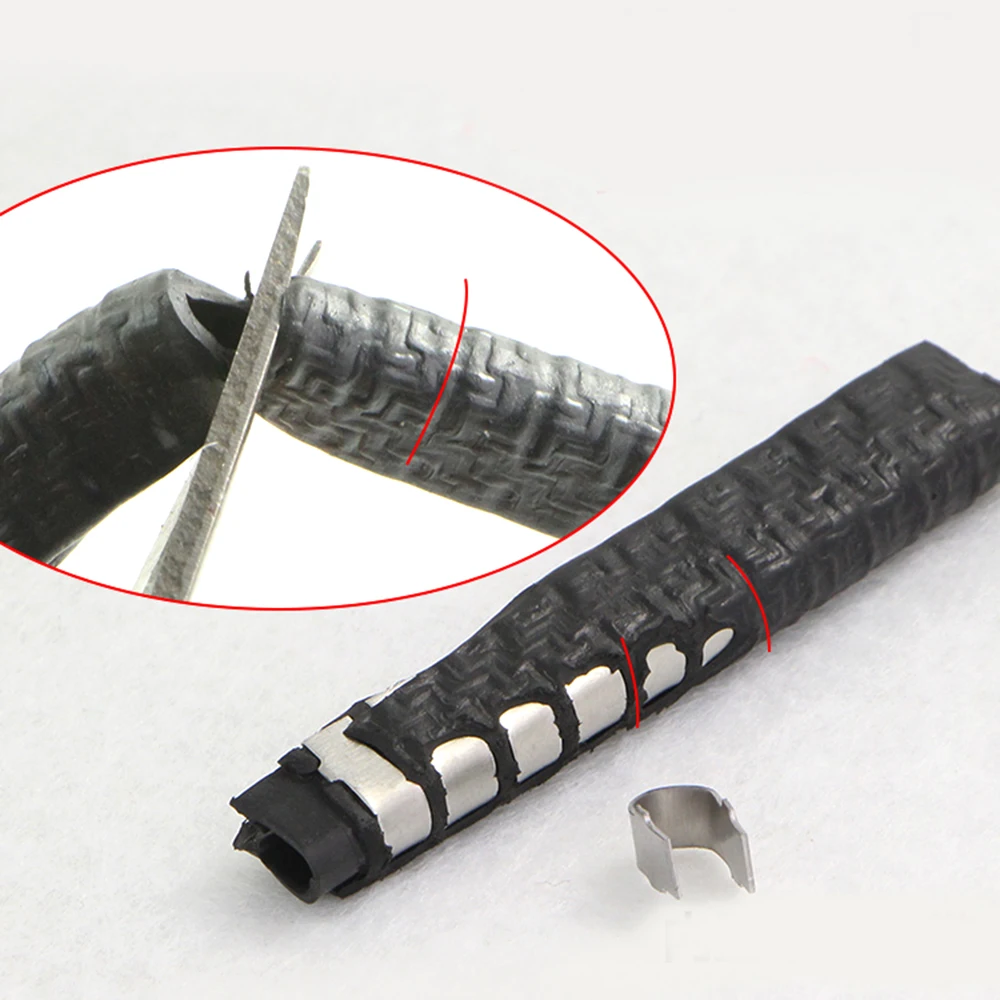 10 м резиновый стальной лист Противоударная полоса тюнинг автомобиля колпачок