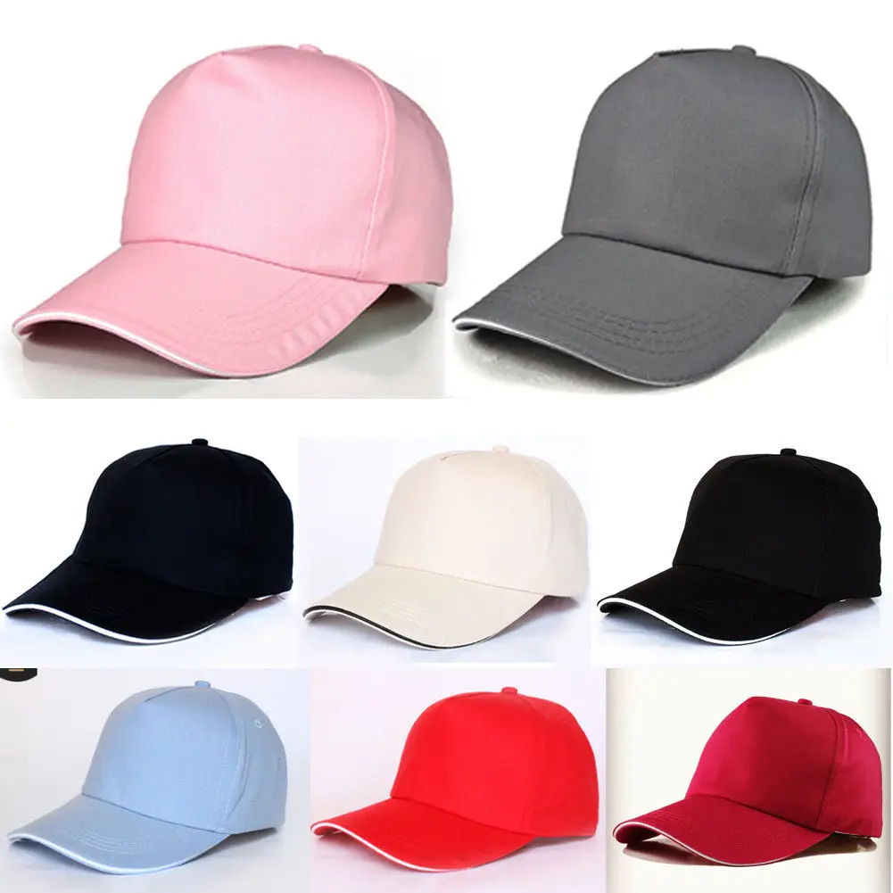 Бейсболка Snapback черная Регулируемая Кепка в стиле хип хоп для мужчин и женщин