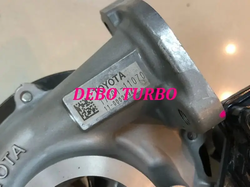 Новый оригинальный Турбокомпрессор CT16V 17201-11070 11080 для TOYOT * A Hilux Innova Fortuner 2GD-FTV 2.4L 110KW