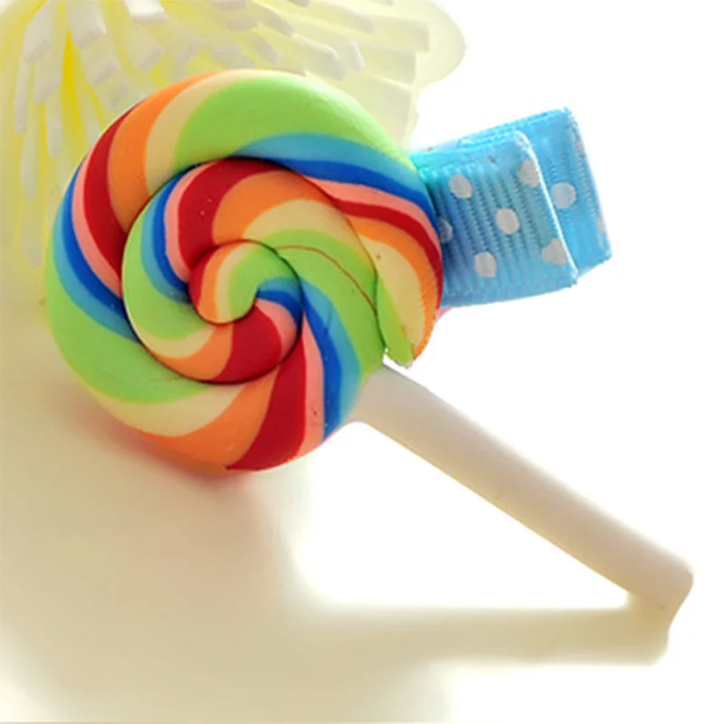 Горячая Распродажа 1 шт. милые заколки для волос с изображением печенья девочек