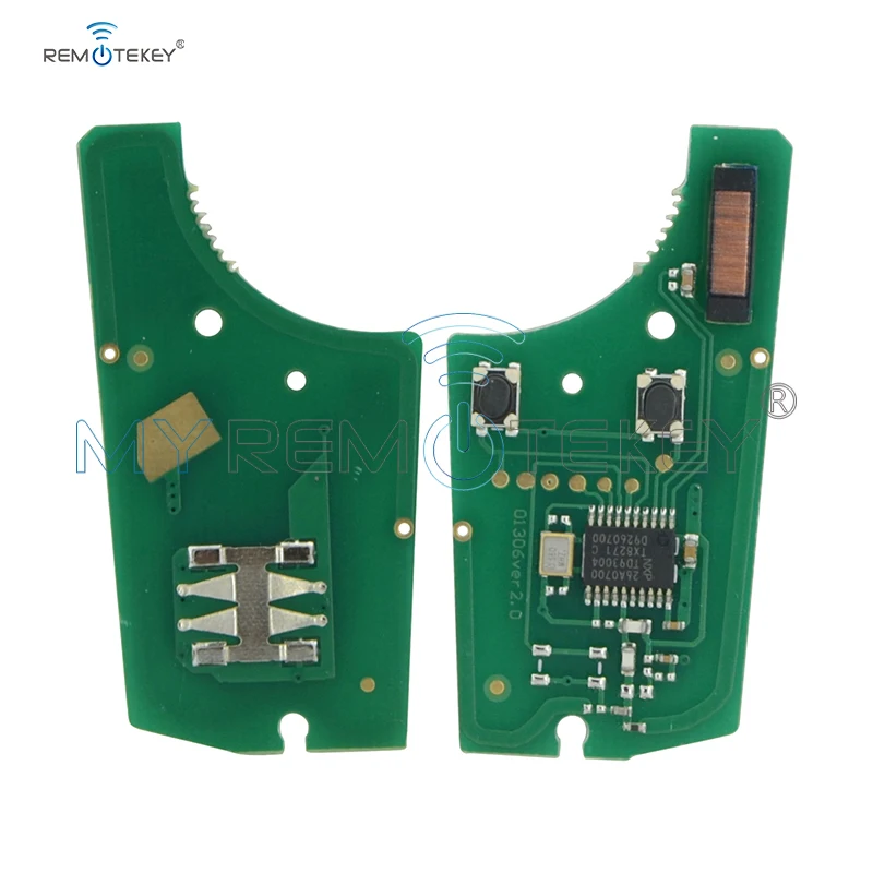 Ключ раскладушка Remtekey 736 743 A 433 МГц PCF7941chip с 2 кнопками лезвие HU100 для Opel astra zafira 2004 2005