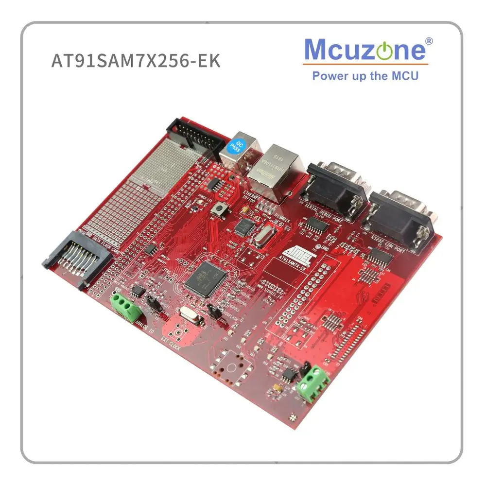 AT91SAM7X256 EK оценочный набор Ethernet USB UART CAN SD GPIO JTAG SAM7X256 7X256 91SAM7X256 AU ARM7 микросхема ATMEL|gpio