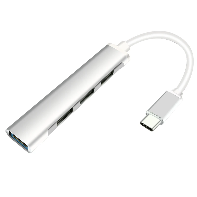 AAAJ Type C до 4 Usb концентратор экспандер ультра тонкий Мини Портативный портовый 3 0