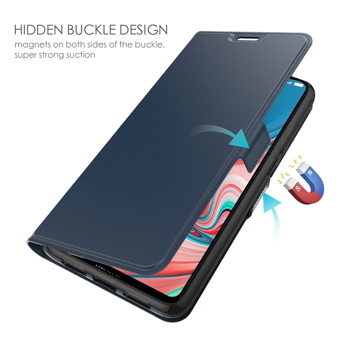 Для Samsung Galaxy A50 A40 A30 A20 A10 Note 10 Plus кожаный чехол бумажник с откидной крышкой и