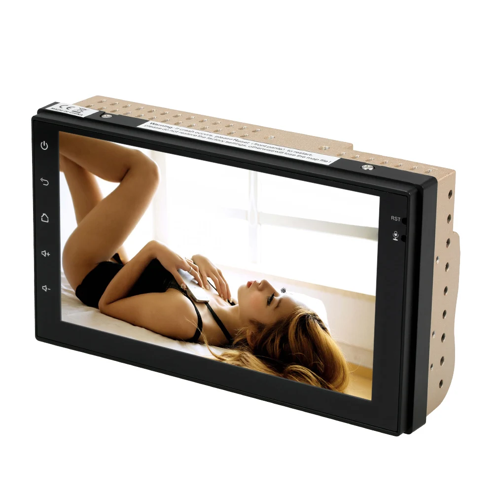 Автомагнитола с GPS Навигатором мультимедийный плеер Bluetooth Wi Fi AM/FM 7 &quotSmart 2Din Android 6 0