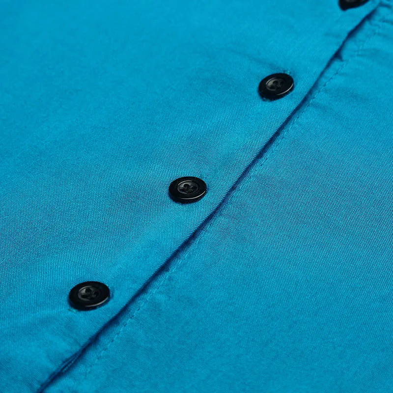 

Solid Casual Front Button Cotton Linen Dress Women O-Neck Short Sleeve Loose 2019 Summer Dress Famale Long Dress