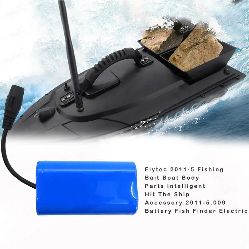 Flytec 2011-5 рыболовная приманка лодка аккумулятор детали кузова умный RC игрушки 009