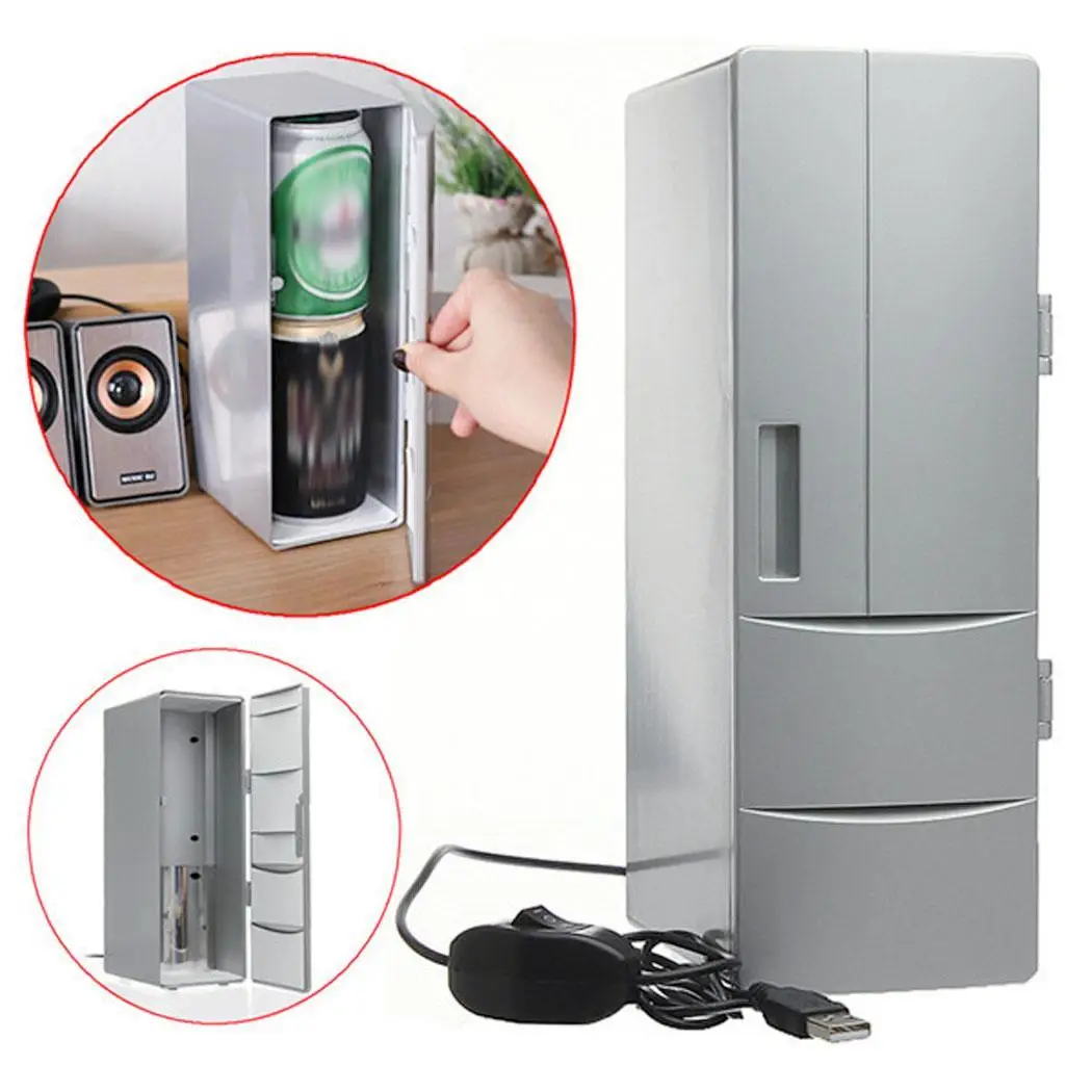 5 в портативный USB автомобильный холодильник Eletric мини подогреватель охладитель