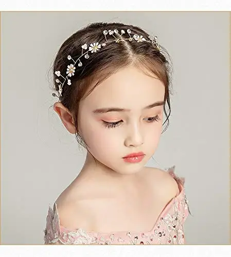 Baby Hairband Crystal Tiara Kid Girl Bridal Rhinestone Princess Crown Party Accessiories Prom Headwear | Детская одежда и обувь