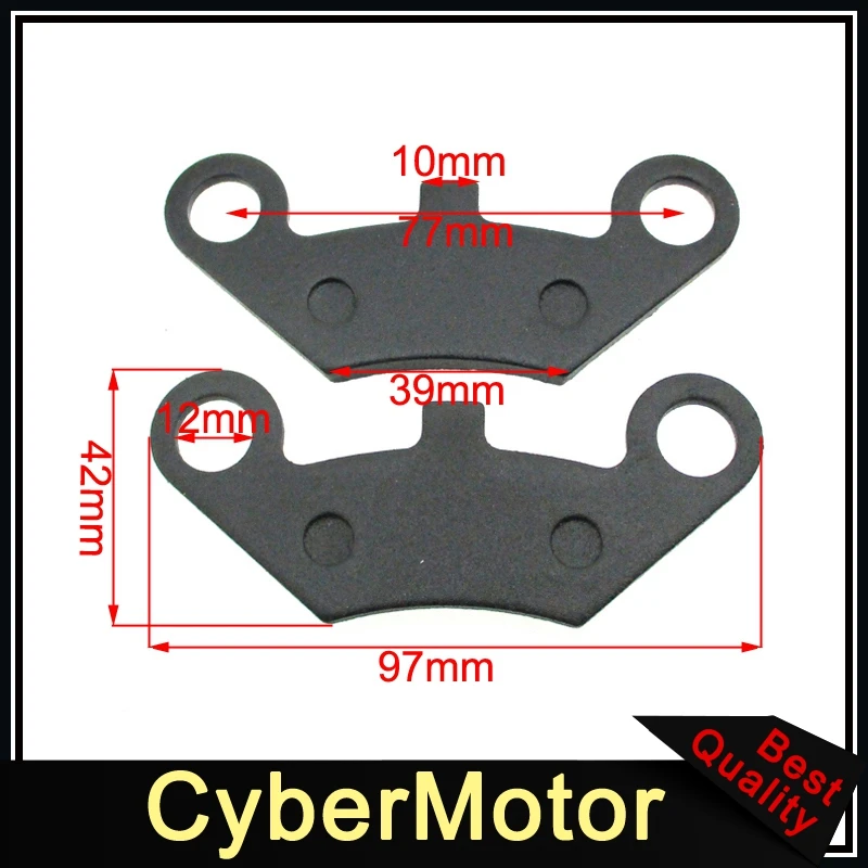 

Front + Rear Brake Pads For American Sportworks Manco Talon 8260 260cc 300cc ATV Quad 4 Wheeler