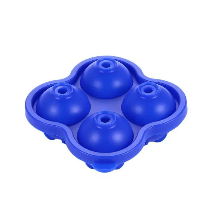 Silicone Cake Black Ball Tools Ice Cube Mold DIY Round Grids For Making Dessert | Дом и сад