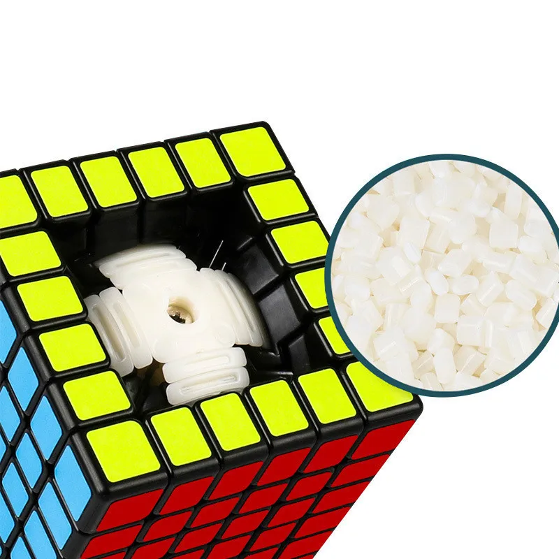 MOYU MF6 6x6x6 куб скорость 6 слоев Черный Stickerless 68 мм головоломка для детей Begginer 6x6