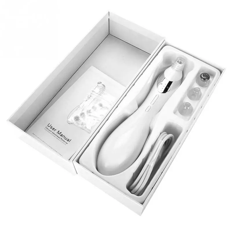 2 In 1 Electric Blackhead Removal Face Eye Massager Vacuum Pores Cleanser Pimple Suction Tool Clean | Красота и здоровье