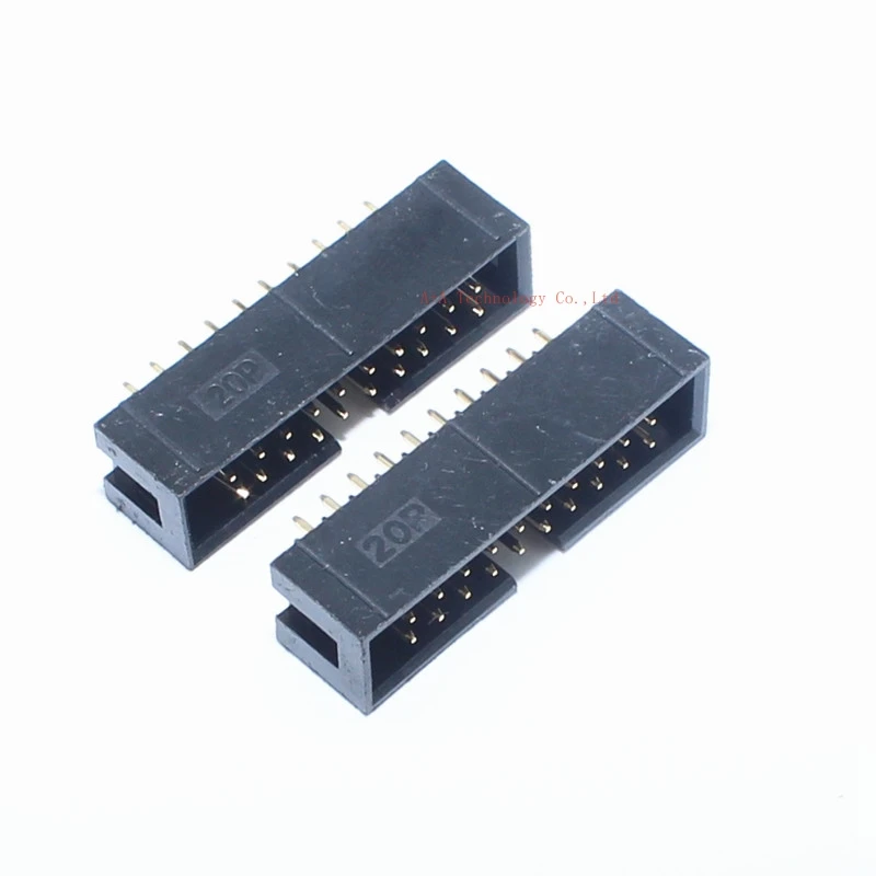 Разъем JTAG ISP прямой разъем idc для печатной платы двухрядный 2x10PIN dc3 20 PIN