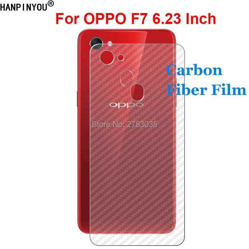 Для OPPO F7 6 23 &quot3D защита от отпечатков пальцев ультратонкая задняя пленка из