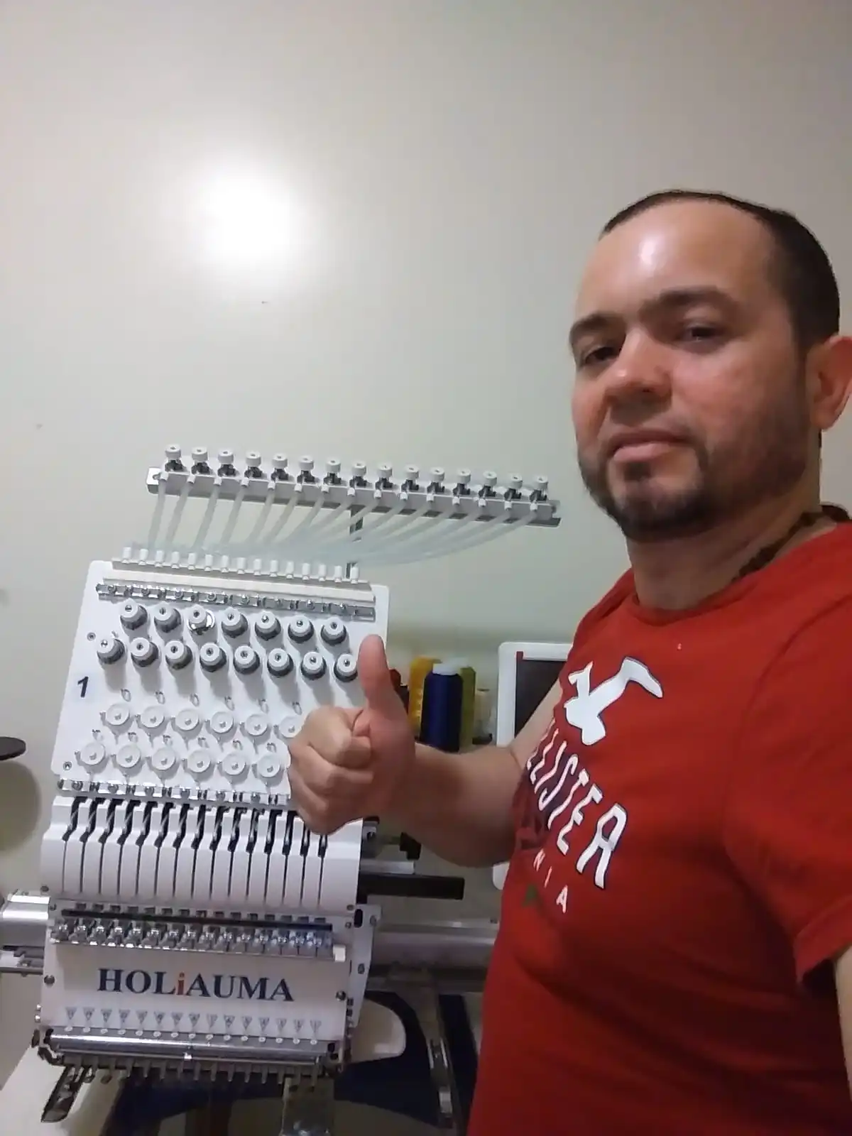 Новинка 2019 вышивальная машина с одной головкой для кепок и футболок | Дом сад