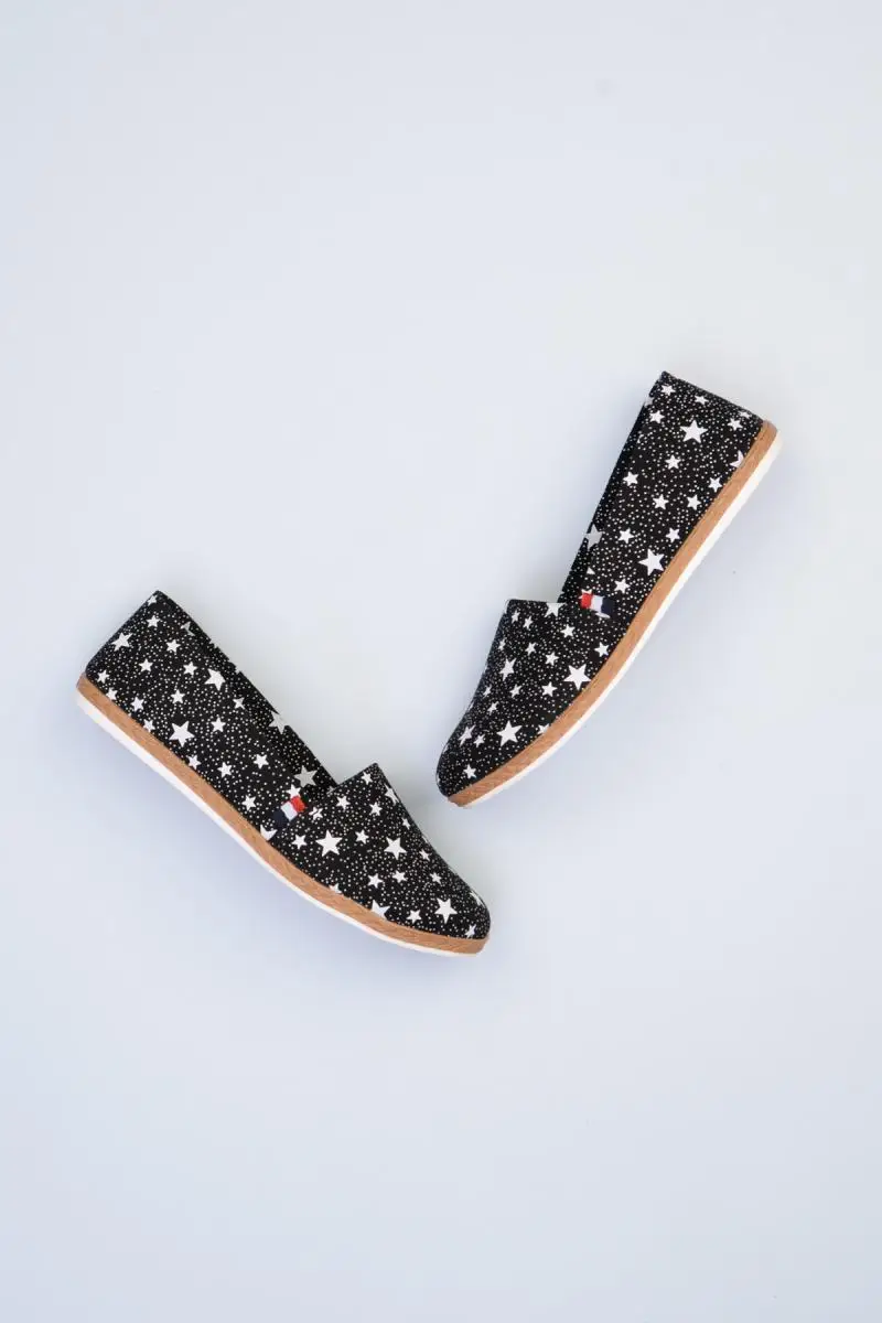 Бэмби черный женский Espadril F0344222204|Обувь без каблука| |