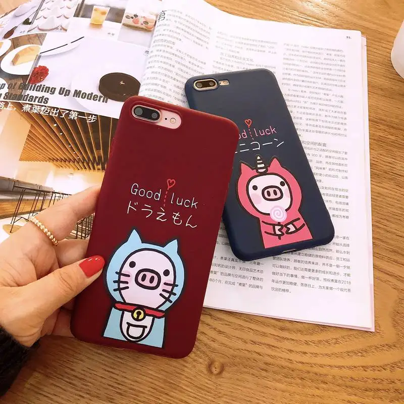 STROLLIFE милый мультфильм пара телефонных чехлов для iPhoneX XS Max XR прекрасные пижамы