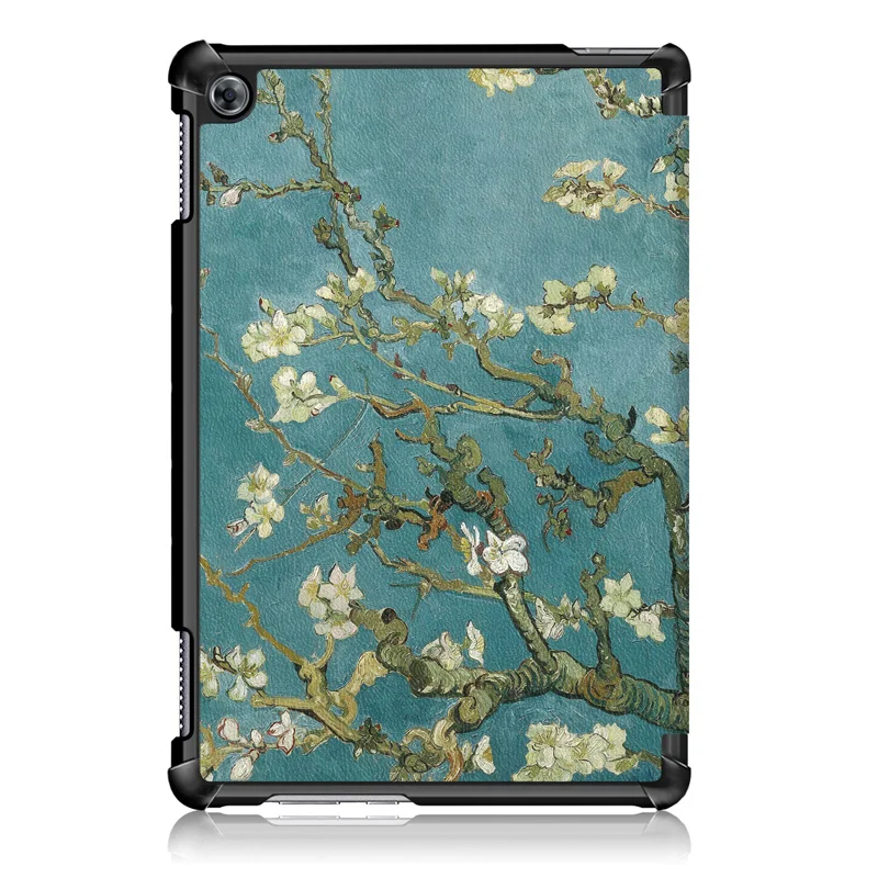 New 10.1 Inch For Huawei Mediapad M5 lite 10/M5 Smart Tablet Leather Case Magnetic Silk Texture Slip-resistant Protective Cover |