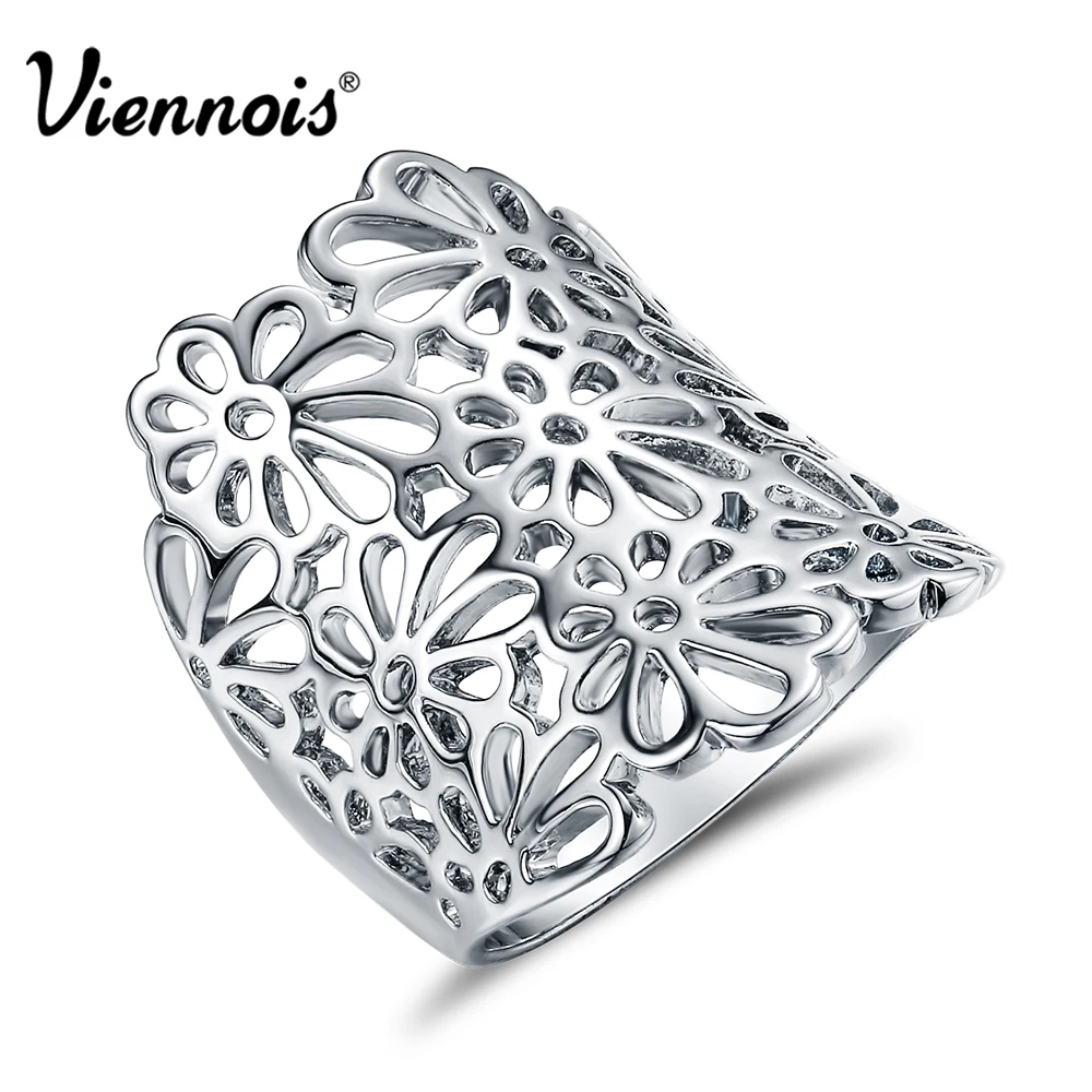 Viennois модное Открытое кольцо с несколькими цветами для женщин металлическое