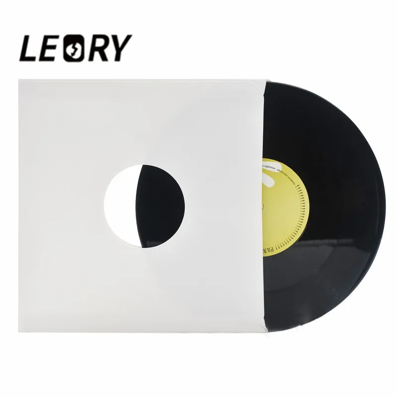LEORY 20 шт 10 дюймов виниловые записывающие бумажные пакеты LP Толстая крафт бумага