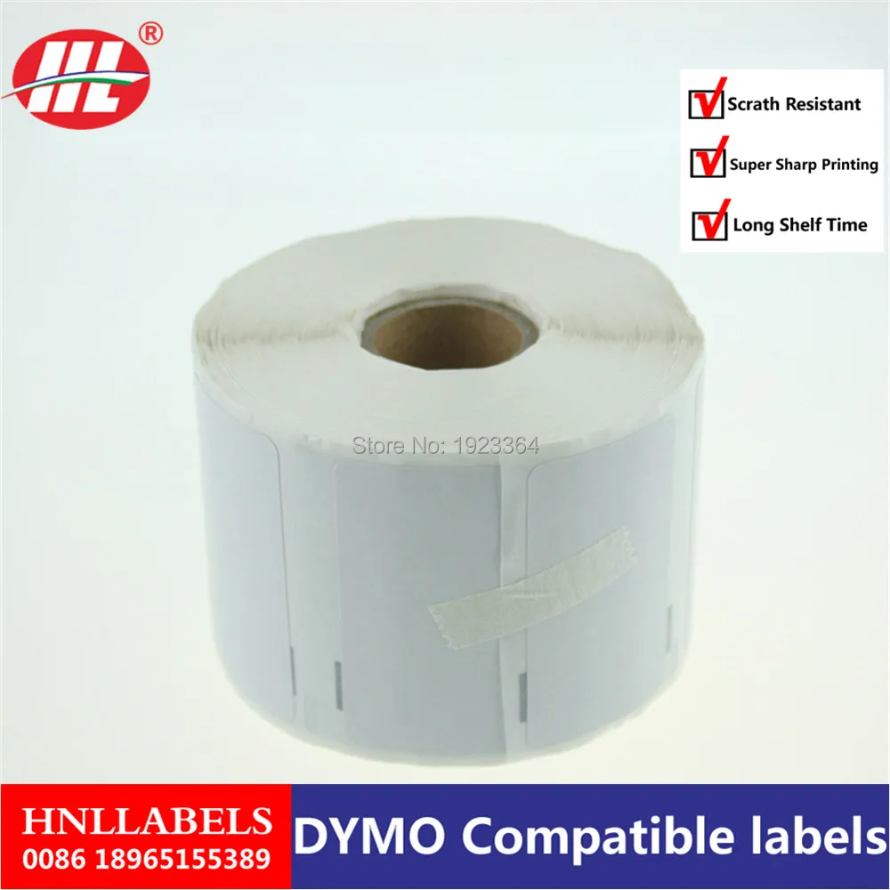 

Dymo 11354 Label 57mm*32mm 1000Pcs Dymo Compatible for LabelWriter 400 450 450Turbo Printer Seiko SLP 440 450