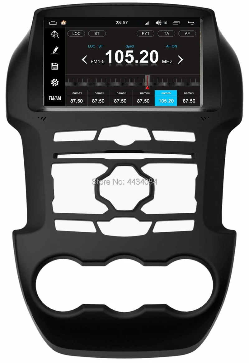 Ouchuangbo IPS экран автомобильный gps S200 платформа умная навигация android 8 0 для Ford Ranger 2013