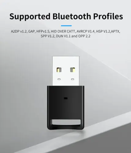 Bluetooth адаптер USB ключ 4 0 приемник для ПК компьютера беспроводной Bluthooth мини