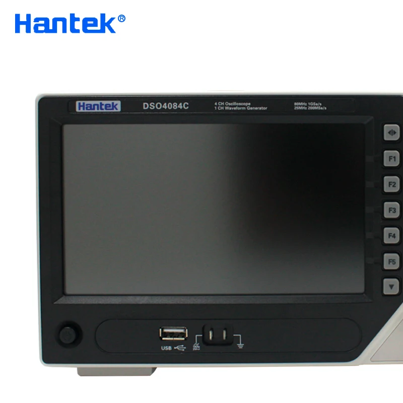 Original Hantek DSO4084C Digital Oscilloscope 80MHz 4 Channels USB PC Osciloscopio +1 Arbitary/function Generator | Инструменты