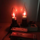 Лампа Эдисона светодиодная, 3 Вт, 220 В, с эффектом мерцания