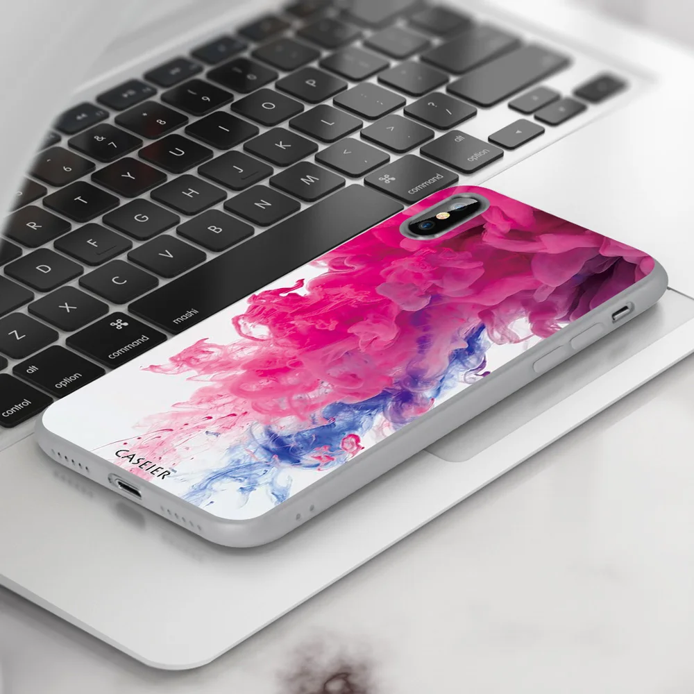 Чехол CASEIER для iphone 7 8 X XR XS MAX 6 s мягкий чехол 5 5S SE телефона 6s Plus |