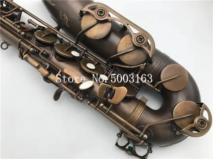 BULUKESaxophone tenor Bb Модель Sax античная медь Saxopfone Музыкальные инструменты Идеальная