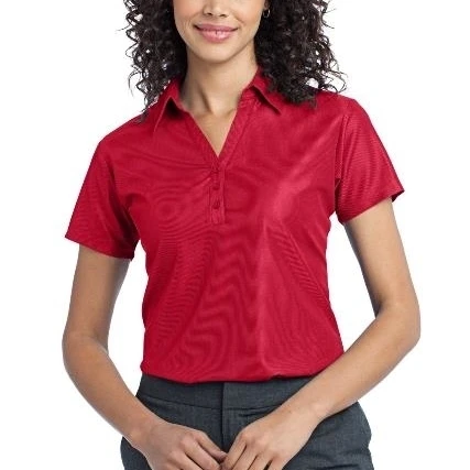 Порты и разъёмы Authority L512 дамы вертикальный Пике Поло Футболка классический