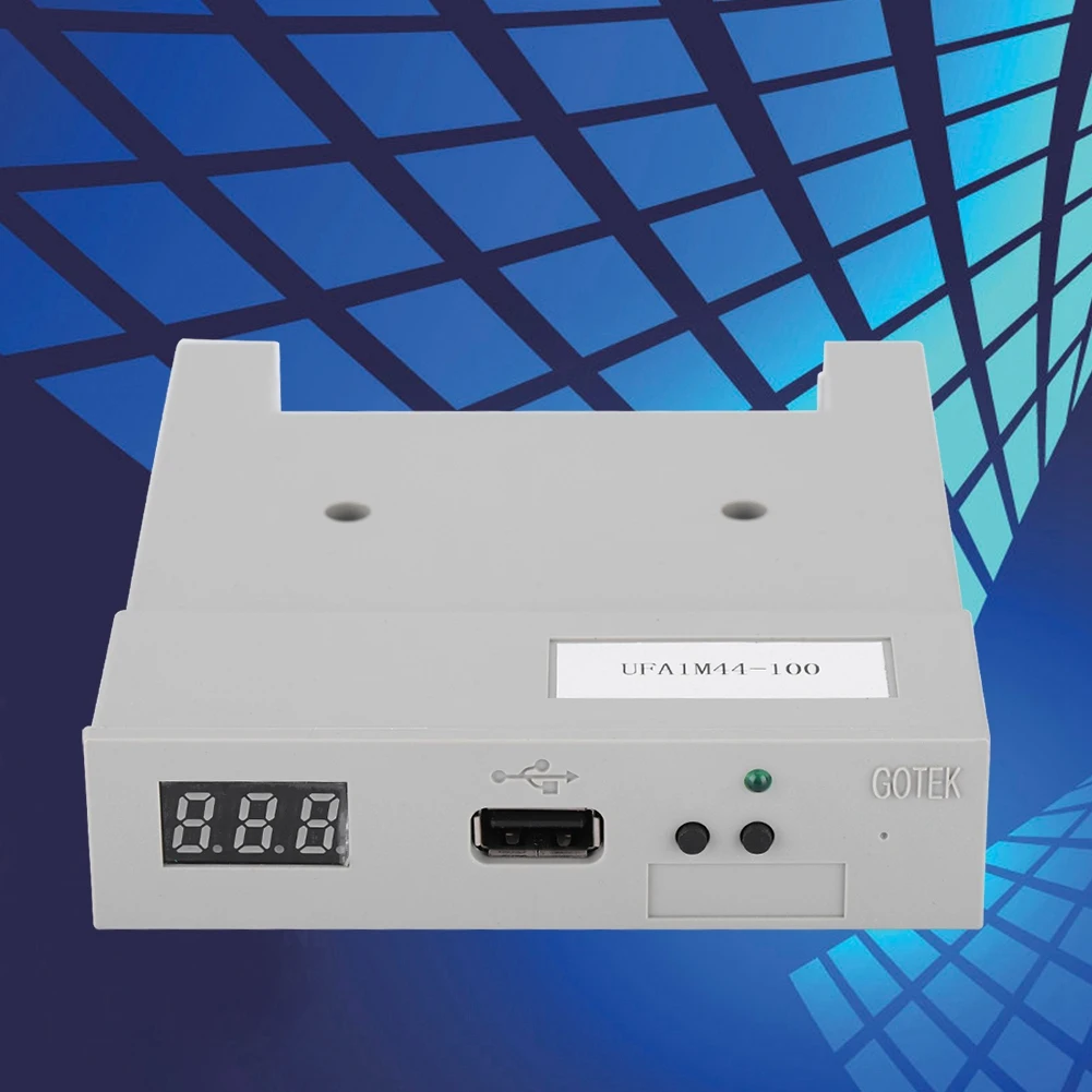 UFA1M44 100 эмулятор гибких дисков USB с гибким диском ABS серый горячая