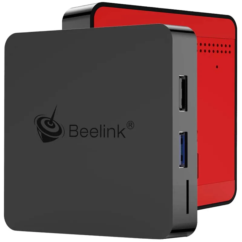 Мини ТВ бокс Beelink GT1 с голосовым пультом дистанционного управления Amlogic S905X2 Android 8 1