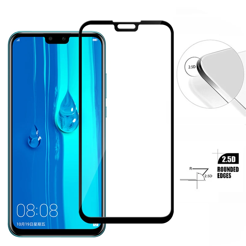 Полностью изогнутая защитная пленка из закаленного стекла для Samsung Note 9 8 S9 S8 S7 S10