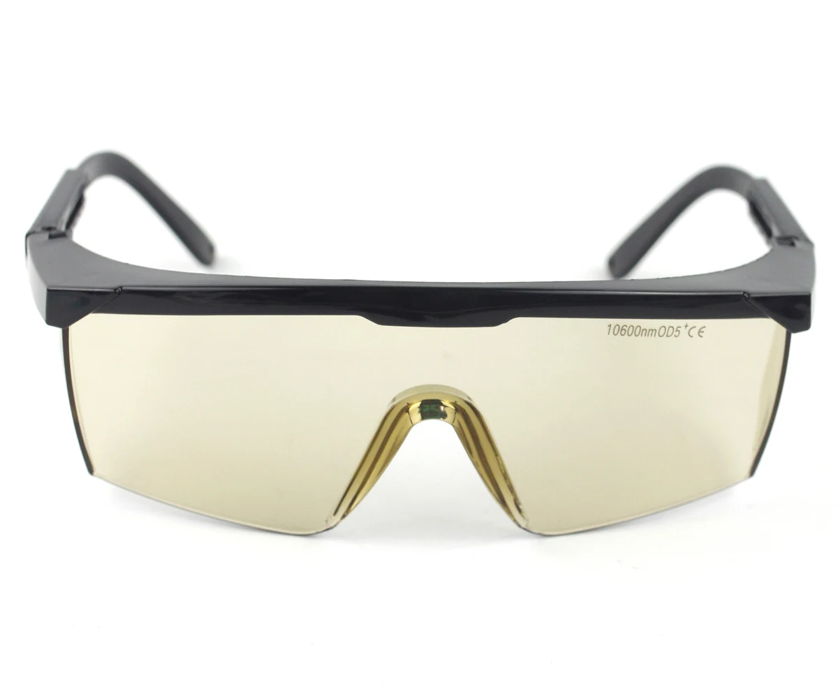 10.6um CO2 лазерные защитные очки 10600nm OD5 + поглощающие CE|goggles laser|goggle glasses |