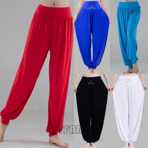 New Style Women High Waist Athletic Harem Pant Baggy Bloom Pants Lantern Stretch Lady Casual Comfy Plus Size M L XL 2XL 3XL | Женская