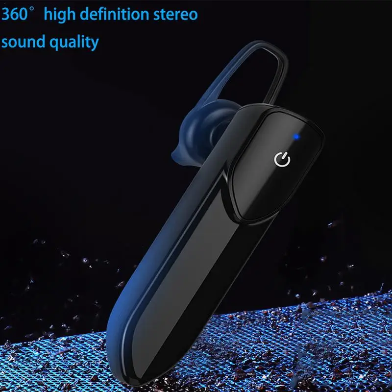 Беспроводная Bluetooth гарнитура с микрофоном шумоподавление Высокое разрешение