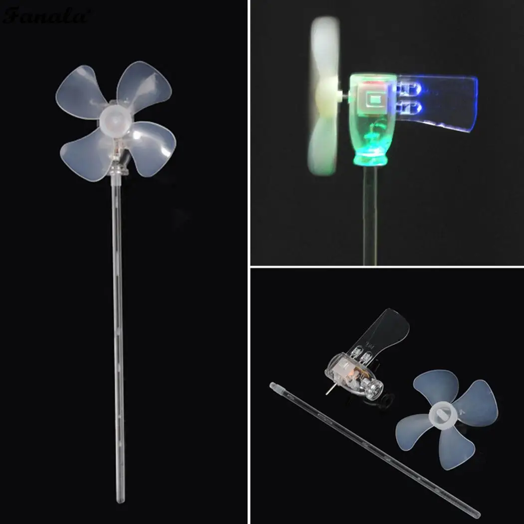 Мини ветряная мельница генератор LED Обучающие инструменты 2 5-6 V 70mA BL-FD32 модель