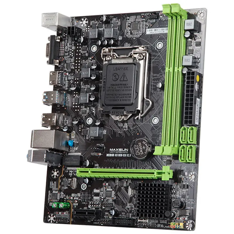 MAXSUN MS Earthshaker h310cm v3h R2.0 Intel материнская плата mATX + SATA3.0 USB3.0 двухканальная