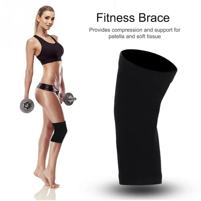 1 Pair Outdoor Sports Breathable Knee Pads Nylon Elastic Guard Protector Wrap Basketball Football Comfortable | Спорт и развлечения