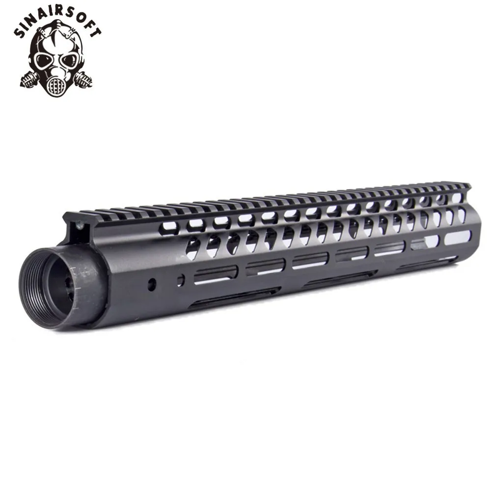 Бесплатная поплавок ультра тонкая рельсовая система Handguard монолитный легкий с